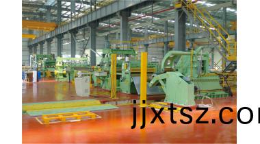 Automatic rotary shear machine line