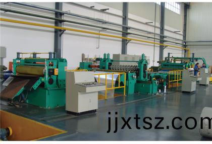 Automatic high speed cut to length machine line for cold-rolled coil